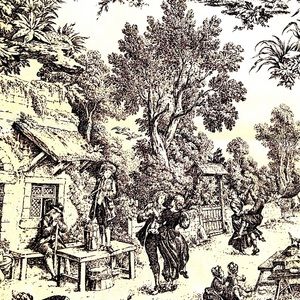 French Country Essex Toile Curtains